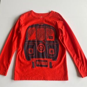 tea collection red long sleeve